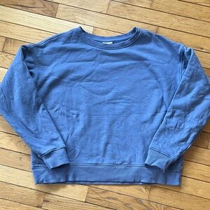 Pact Organic Cotton Periwinkle Crewneck Sweater